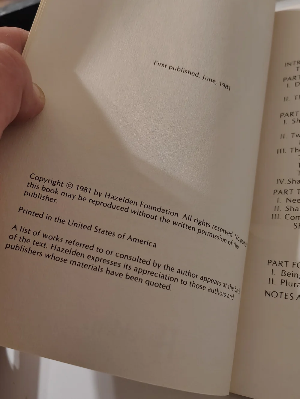 Hazelden Foundation inscribed signed